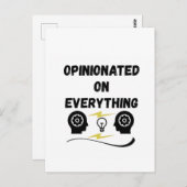 Overtuigd van alles briefkaart (Voorkant / Achterkant)