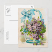 Overvallen in een Glass Basket Briefkaart (Voorkant / Achterkant)