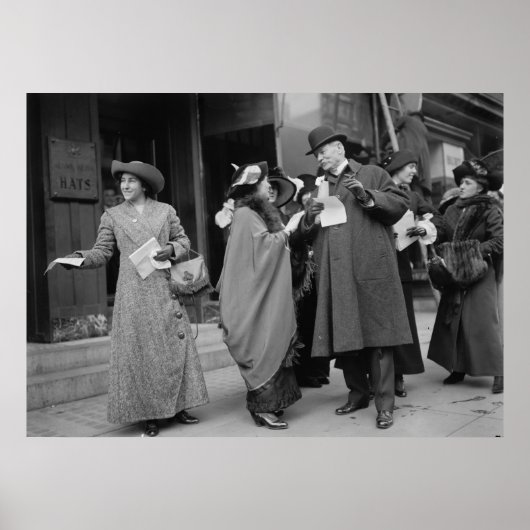 overvallen vrouwen, 1913 poster (Voorkant)