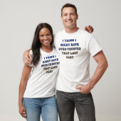 Oververtrouwde Scheet Grappige T-shirt (Unisex)