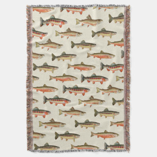 Overvloed aan forel room deken