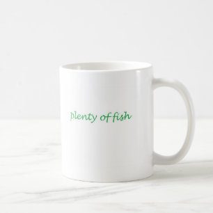 overvloed aan vis koffiemok