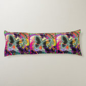 Overvloed aan vlinders lichaamskussen (Achterkant)