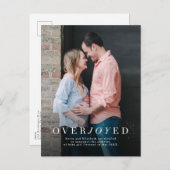 Overvloed aan zwangerschapsverlof Aankondiging bri (Voorkant / Achterkant)