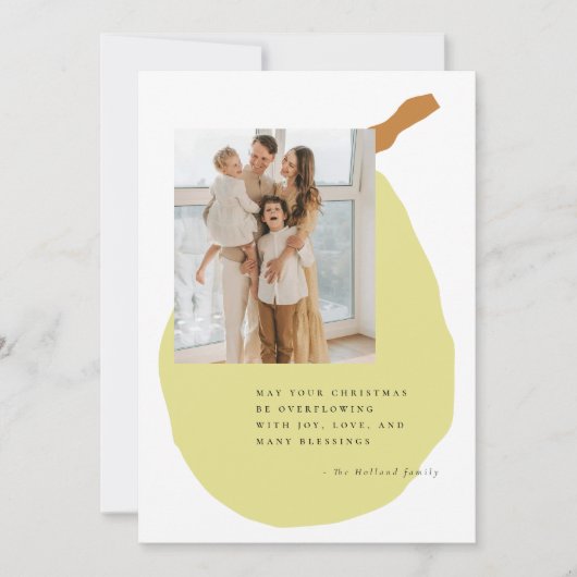 Overvloed Feestdagenkaart (Voorkant)