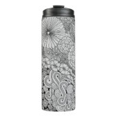 Overvloed in Bloom Thermische Tumbler Thermosbeker (Voorkant)