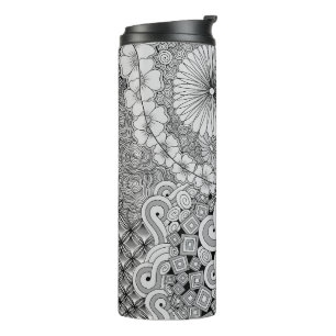 Overvloed in Bloom Thermische Tumbler Thermosbeker