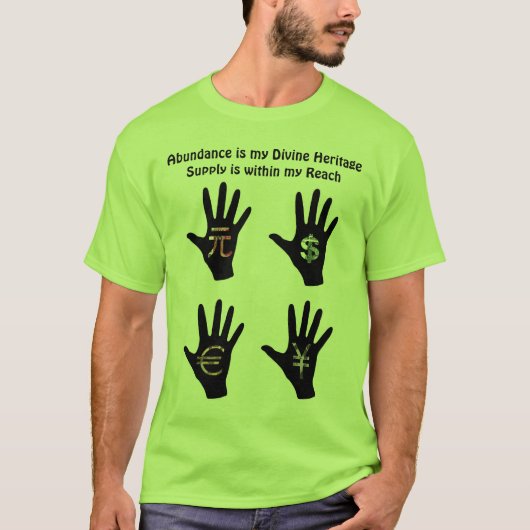 Overvloed mannen shirt (Voorkant)