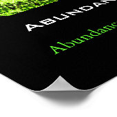 Overvloed Poster (Hoek)