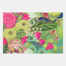 Overvloed van Bling Giftwrap Inpakpapier Vel