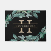 Overvloedig afvoermonogram deurmat (Voorkant)