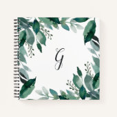 Overvloedig afvoermonogram notitieboek (Voorkant)