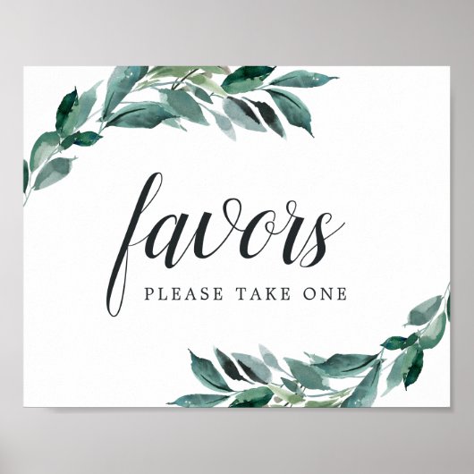 Overvloedig Foliage Weddenschap Poster (Voorkant)