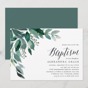 overvloedig gebladerte   uitnodiging tot doop