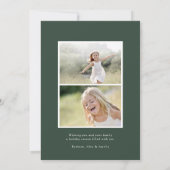 Overvloedig | Kerst Fotokaart Feestdagenkaart (Achterkant)