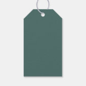 Overvloedig olievloeistoormerk Hartelijk dank Cadeaulabel (Achterkant)