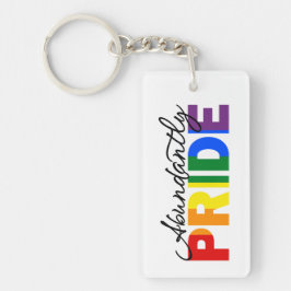 Overvloedig trots om gay acryl Sleutelhanger te zi