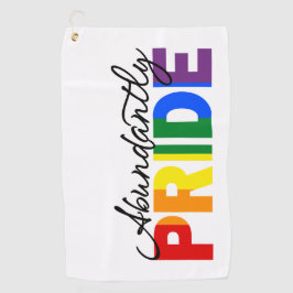 Overvloedig Trots om Gay Golf Handdoek te zijn