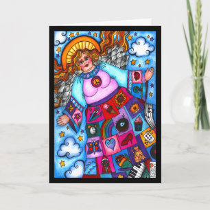 Overvloedige "Blessings Angel"-Kaart Kaart