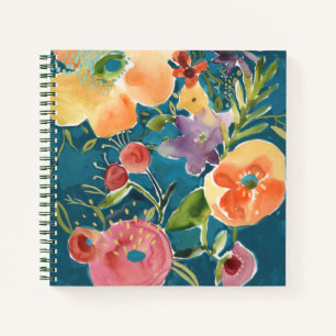 Overvloedige bloemen I Notitieboek