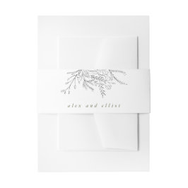 Overvloedige Boeket Huwelijk  Uitnodigingen Wikkel