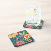 Overvloedige Florals I Bier Onderzetter (Rechterzijde)