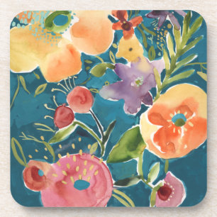 Overvloedige Florals I Bier Onderzetter