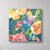 Overvloedige Florals I Canvas Afdruk (Voorkant)