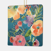 Overvloedige Florals I Keramisch Ornament (Links)