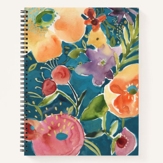 Overvloedige Florals I Notitieboek (Voorkant)