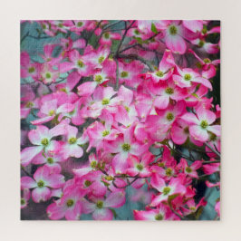 Overvloedige roze dogwood puzzel