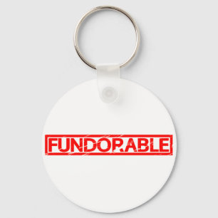 Overvloedige stempel sleutelhanger