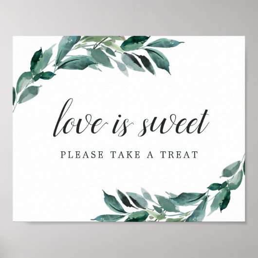 Overvloedige streepjesborden voor het bruiloft-huw poster (Voorkant)