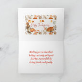 OVERVLOEDIGE THANKSGIVING KAART (Binnen)