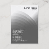 Overvloeicurven - groen visitekaartje (Achterkant)