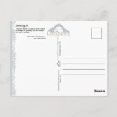 Overvloeien in Briefkaart (Achterkant)