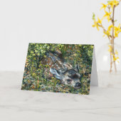 "Overvloeien in" Kaart (Gele Bloem)