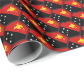 Overvulpapier voor de vlag van PNG Cadeaupapier (Rol Hoek)