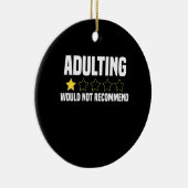 Overwaardeerd toevoegen keramisch ornament (Rechts)