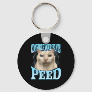 Overweeg Dat Je Broek Heeft Geplast Grappige Freak Sleutelhanger