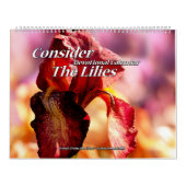 Overweeg de kalender van Lilies Devotional twee pa (Hoes)