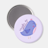 Overweeg de Sparrows Ronde Magnet Magneet (Voorkant / Achterkant)