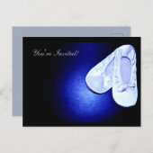 Overweging Ballet Dance Uitnodiging Briefkaart (Voorkant / Achterkant)