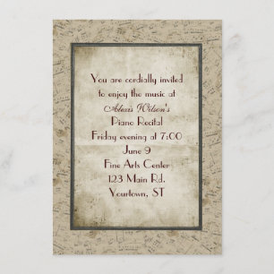 overweging Piano Kaart