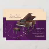 Overweging Piano Kaart (Voorkant / Achterkant)