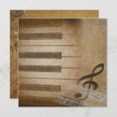 Overweging Piano Kaart (Voorkant / Achterkant)