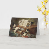 Overweging van de Kittens | Carl Reichert Kaart (Gele Bloem)