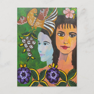 Overwegingen van het verleden briefkaart