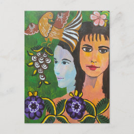 Overwegingen van het verleden briefkaart