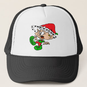 Overweldigd Elf Trucker Pet